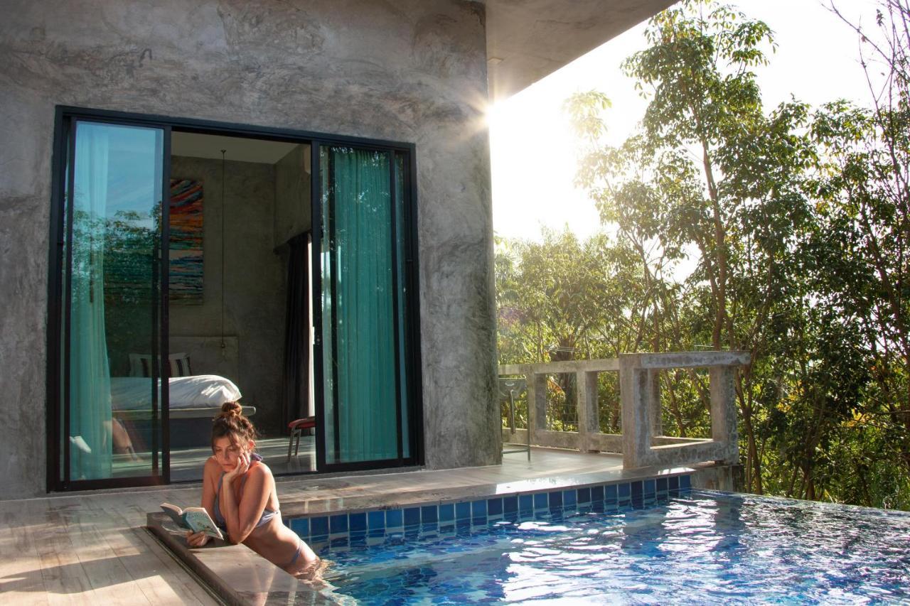 Stylish Pool Villa - 10 Mins Walk To The Beach Koh Lanta Ngoại thất bức ảnh